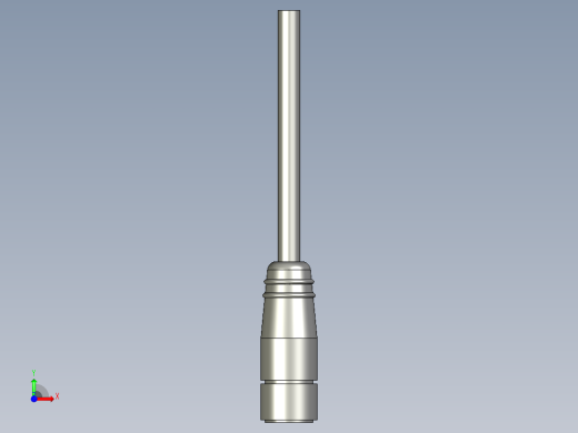 基恩士FS-V31C(P)_connector_kc图纸模型前视缩略图