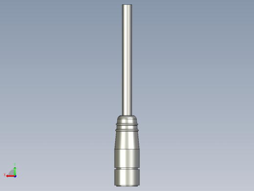 基恩士FS-V31C(P)_connector_kc图纸模型后视缩略图