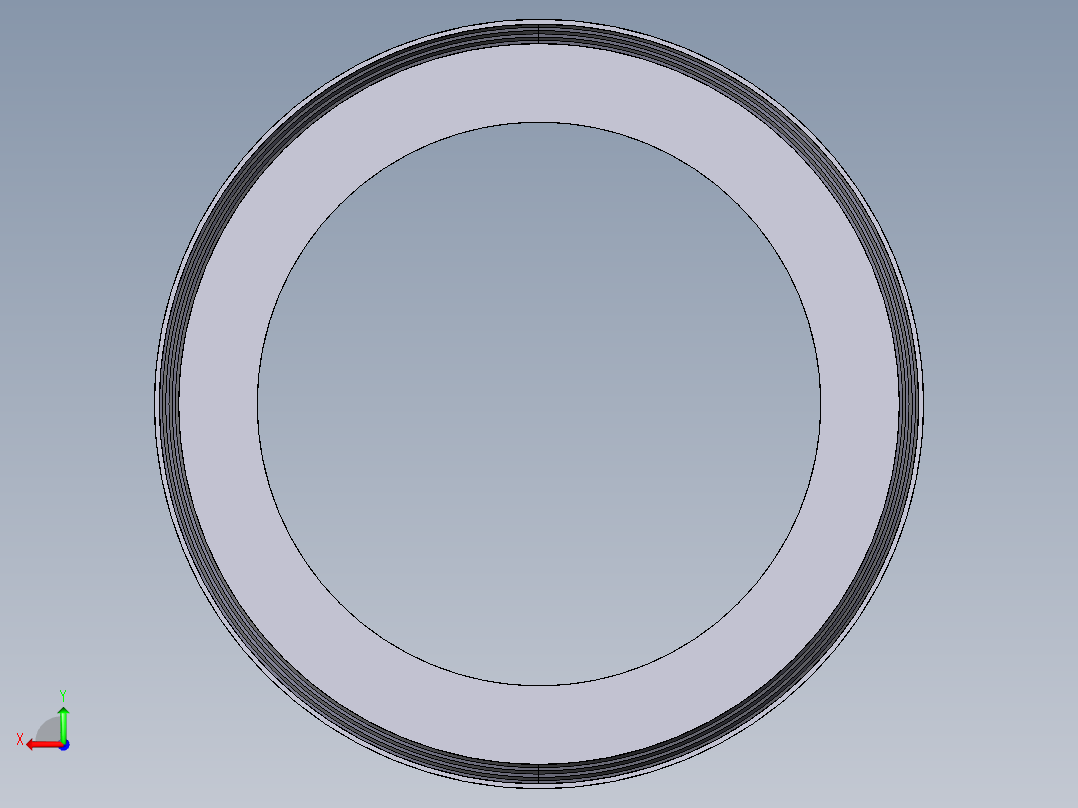 27QRV 锯齿面短按DIN 8063 PN 10 16与溶剂焊接插座，使用存根QPV 泄，平垫片（垫片尺寸，看到QHv）后视图