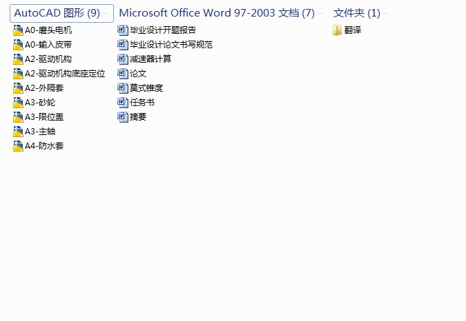 JS25-玻璃磨边机设计[含全套图和文档]