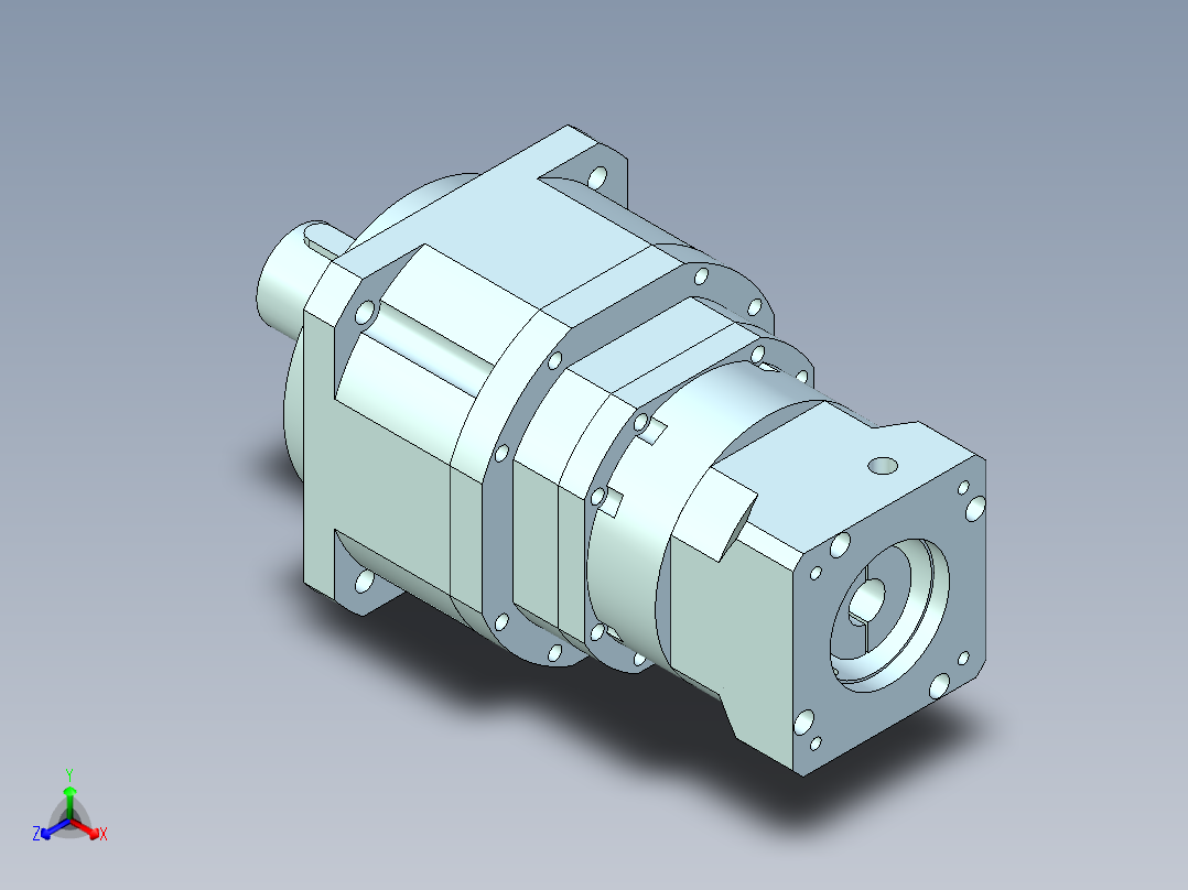 直齿PLX280-L3 35-114.3-200-M12.stp主视图
