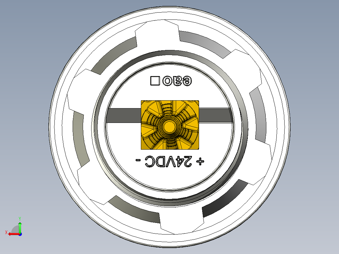 粉末袋装包装机后视图