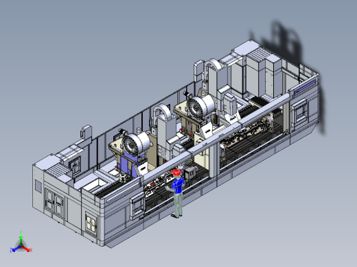 SHY-S6600-双工位双摆动主轴3+2加工中心