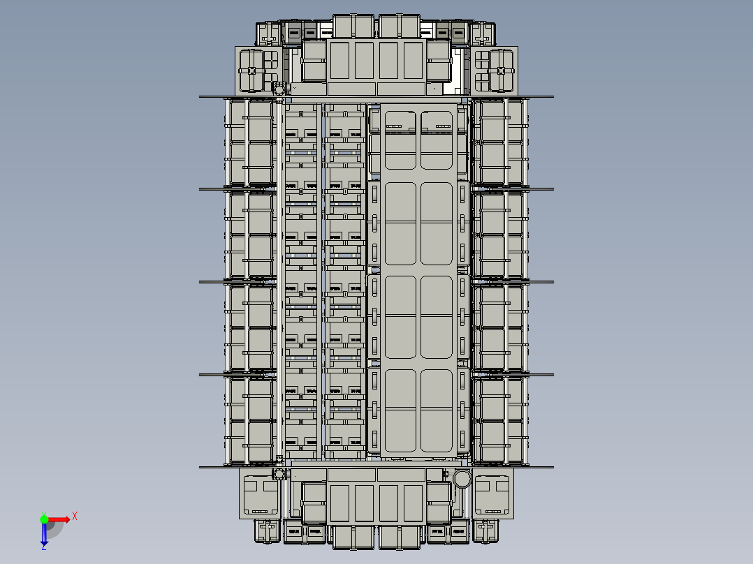 月球网关循环货运舱俯视图