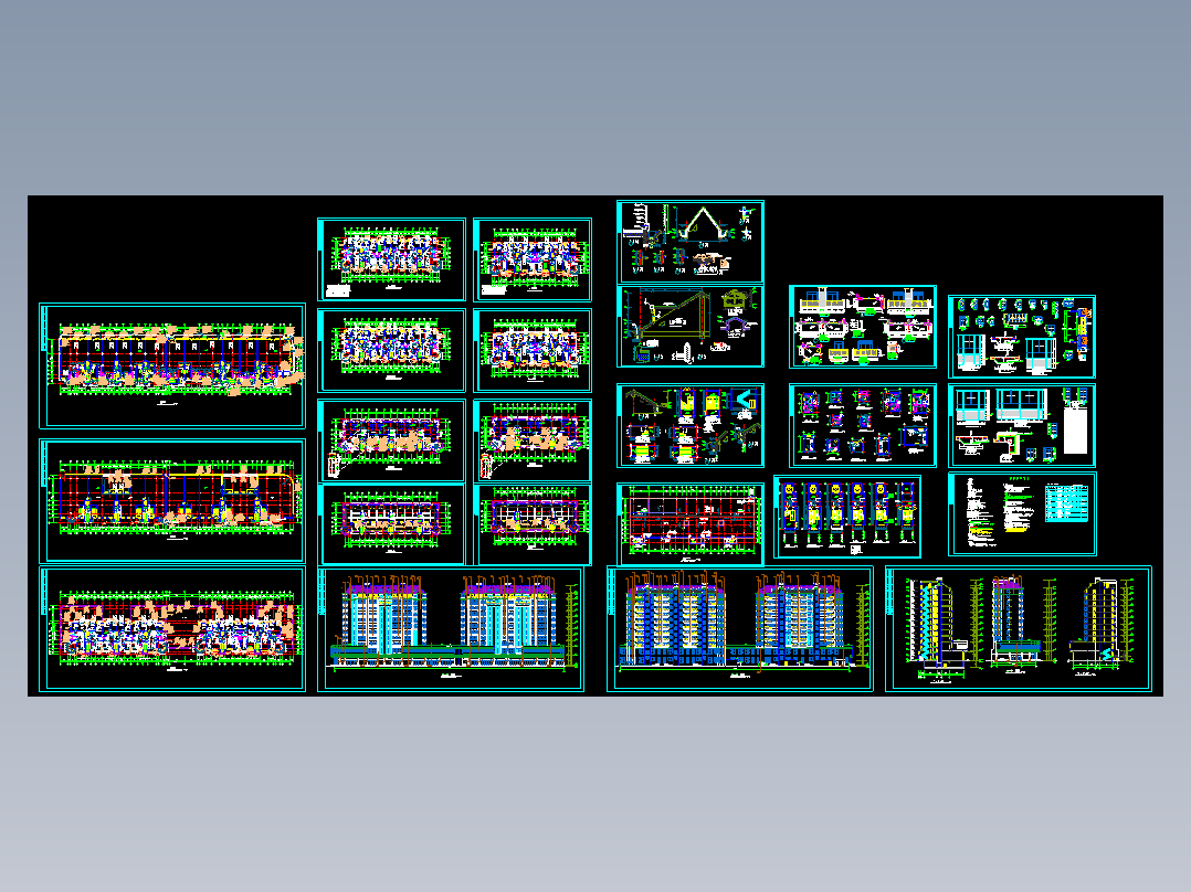 高层住宅建筑图纸