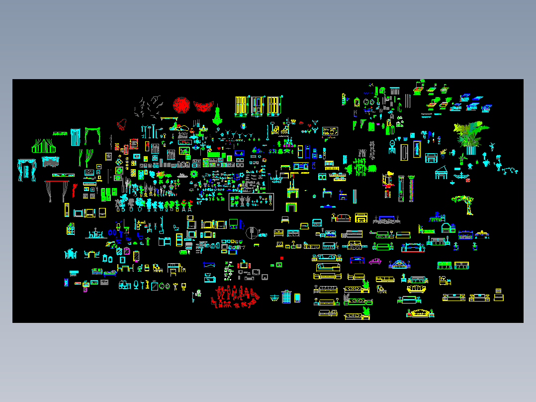 家中常用家具图库