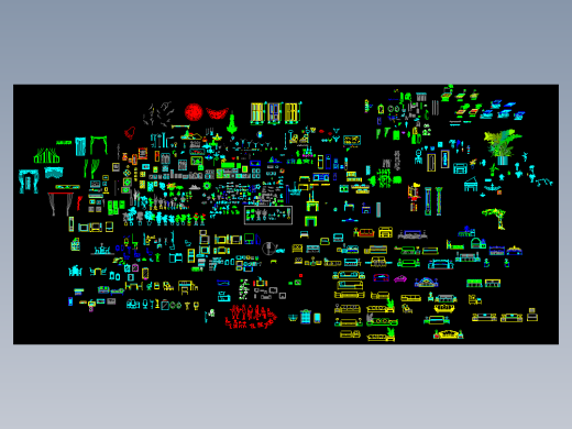 家中常用家具图库