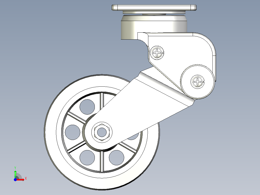 福马GDSD-100-FLANGE前视图