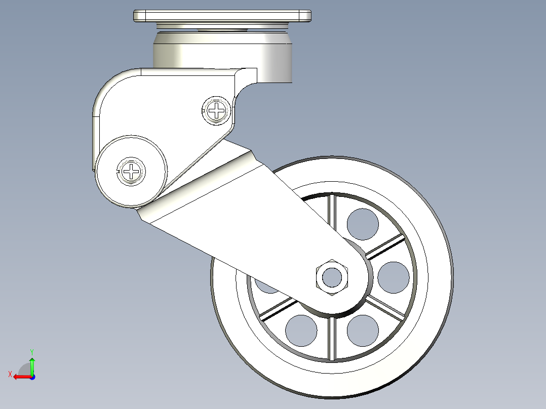 福马GDSD-100-FLANGE后视图