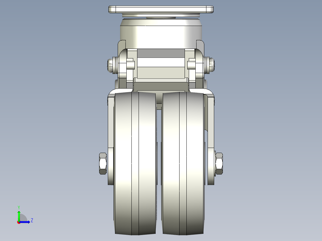 福马GDSD-100-FLANGE左视图