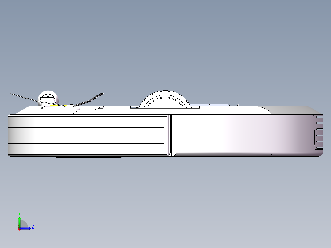吸尘器(4)左视图