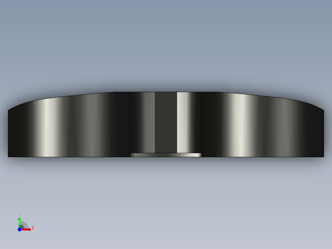 5英寸涵道四轴飞行器前视图