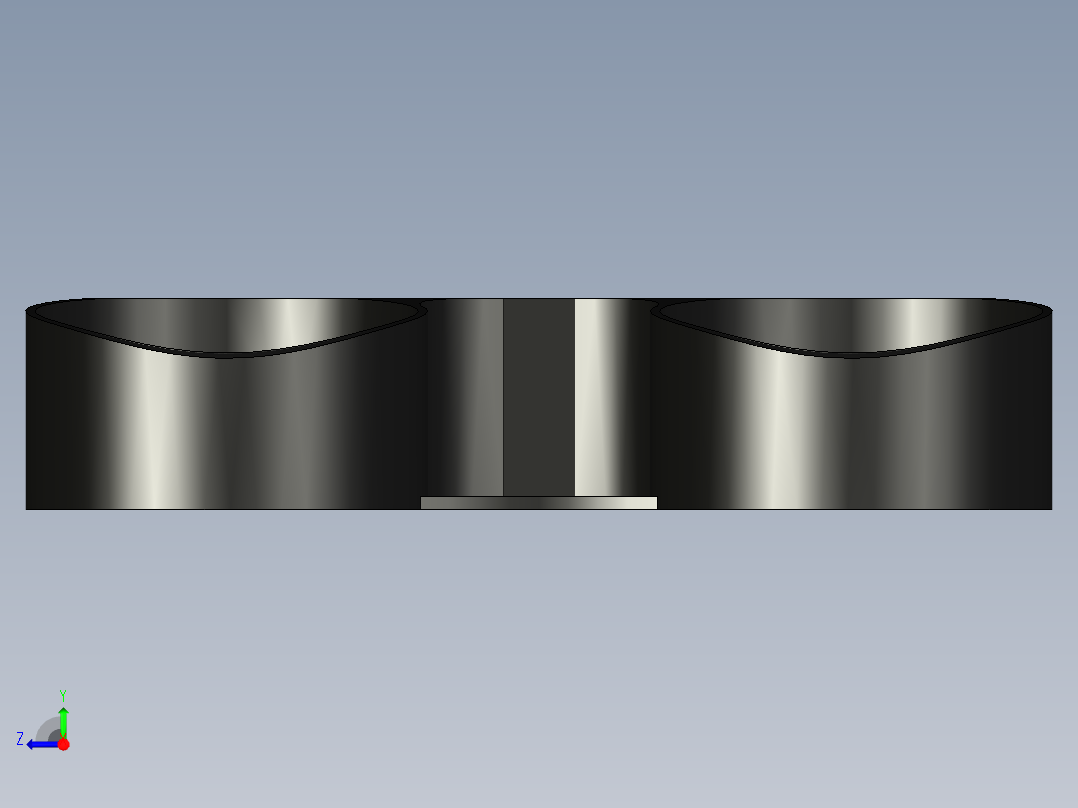 5英寸涵道四轴飞行器右视图