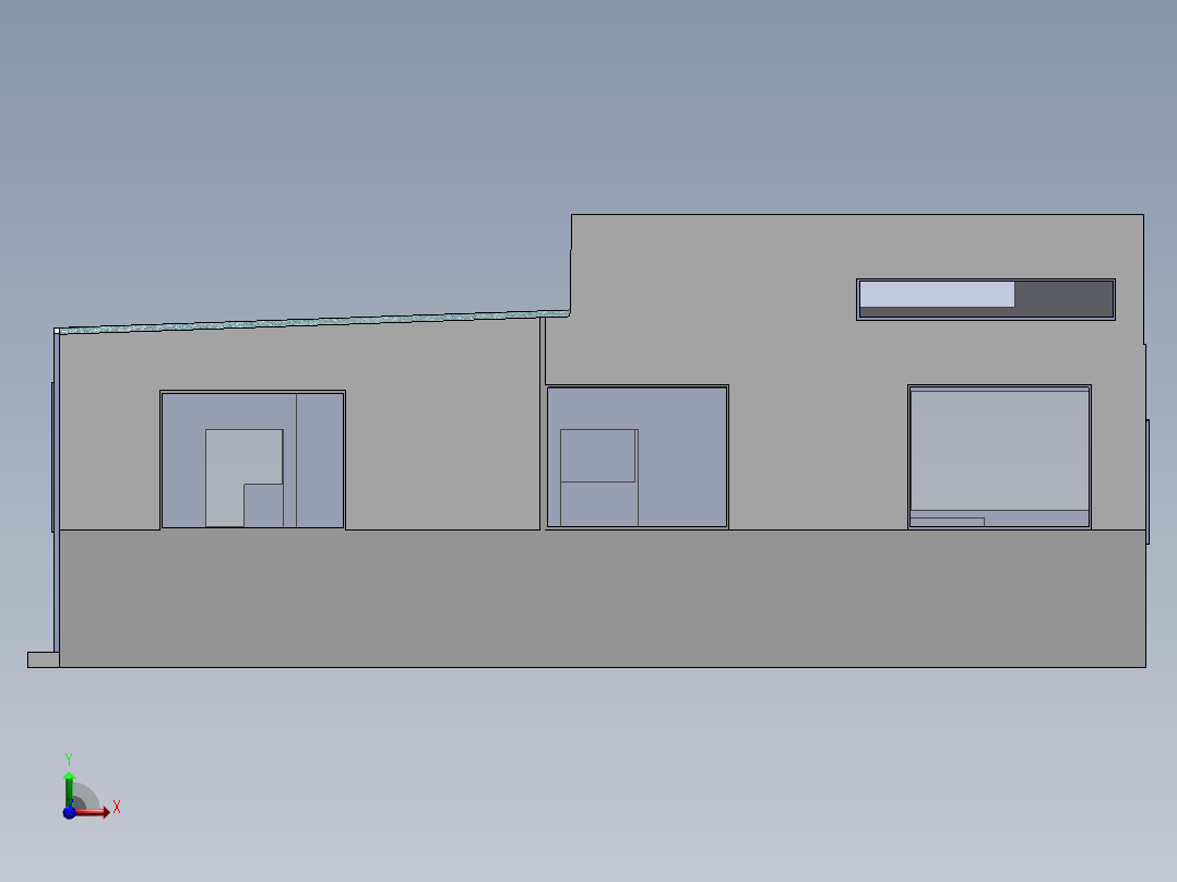 房子、建筑(218)前视图