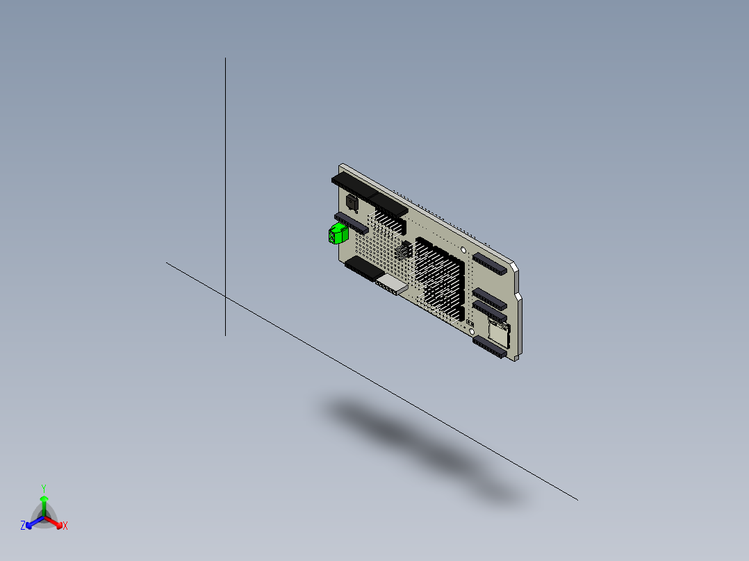 A0003354-DFRobot扩展板允许通过3针连接器主视图