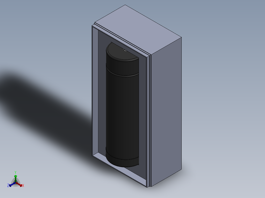 水杯正等轴测图