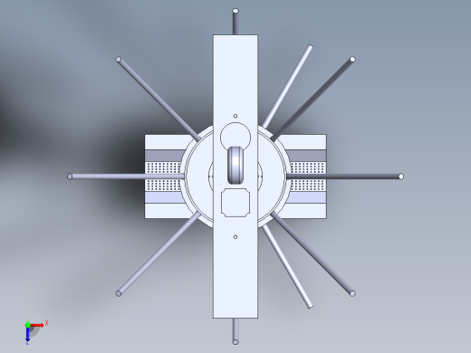 工业污水处理机俯视缩略图