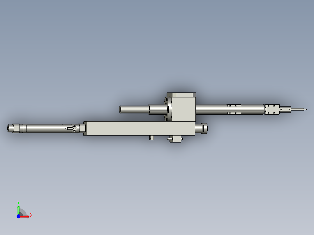 车刀组件前视图