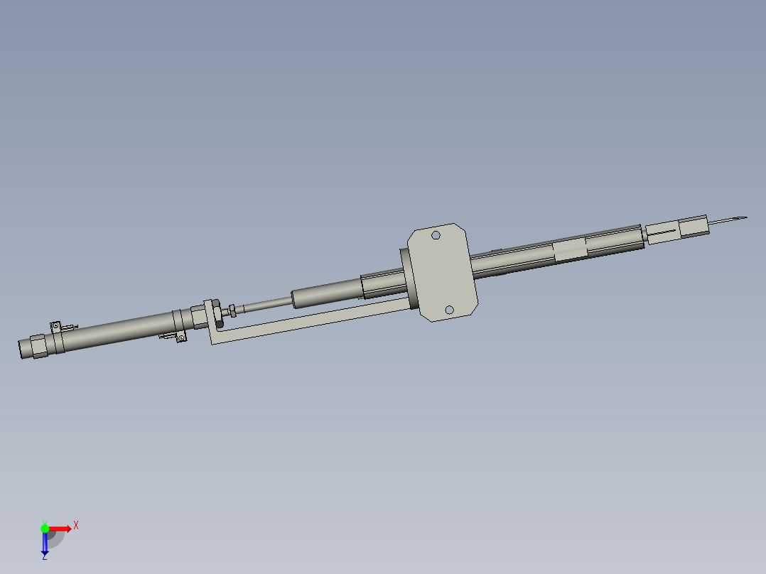 车刀组件俯视图