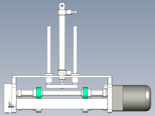 非标皮带输送线设计左视缩略图