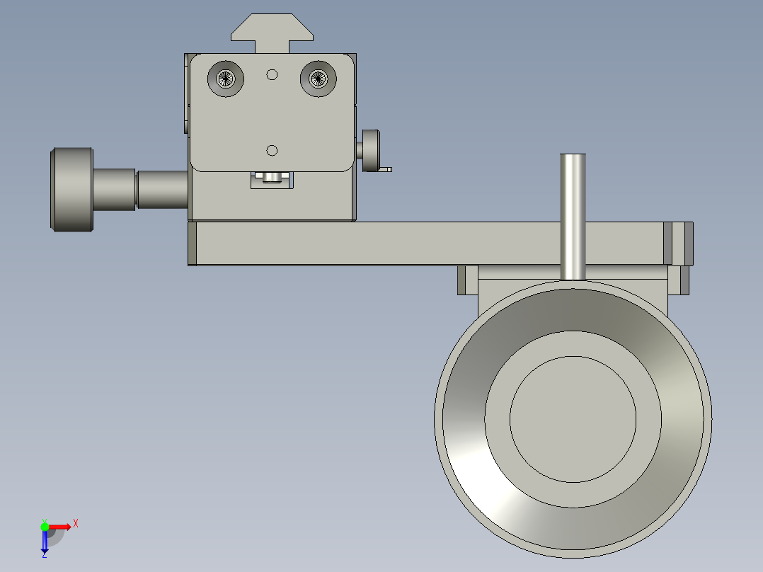 050200端面同心度检测-前-LXYC-BOSS俯视图