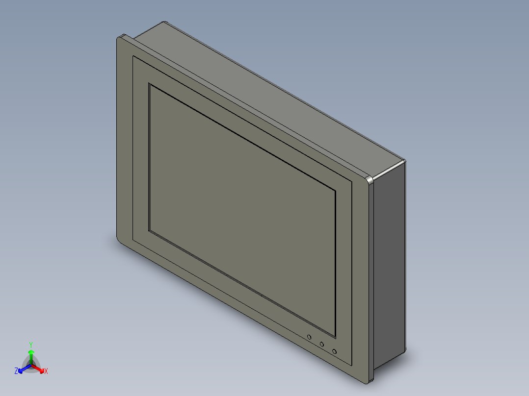 LM23001-AMT104TFT正等轴测图