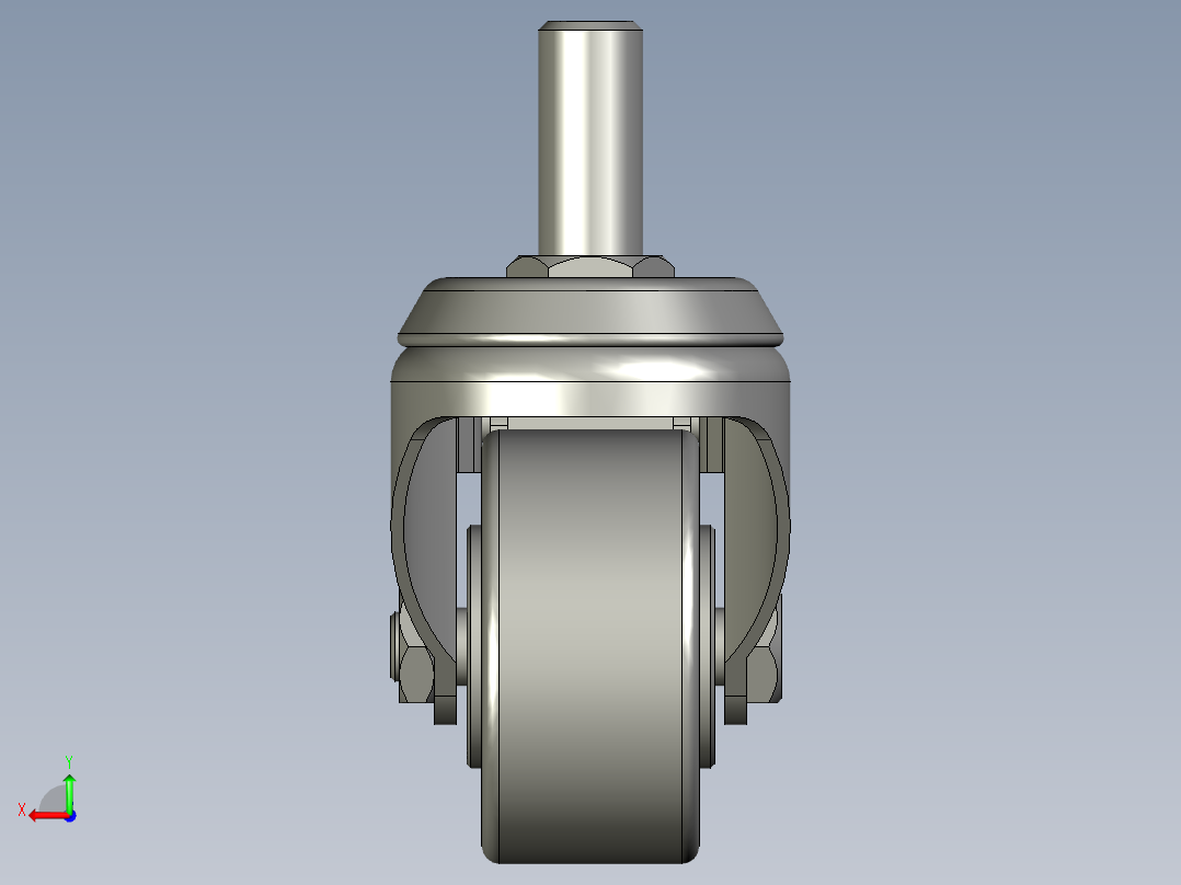 脚轮CKM02-D50-PA怡合达后视图