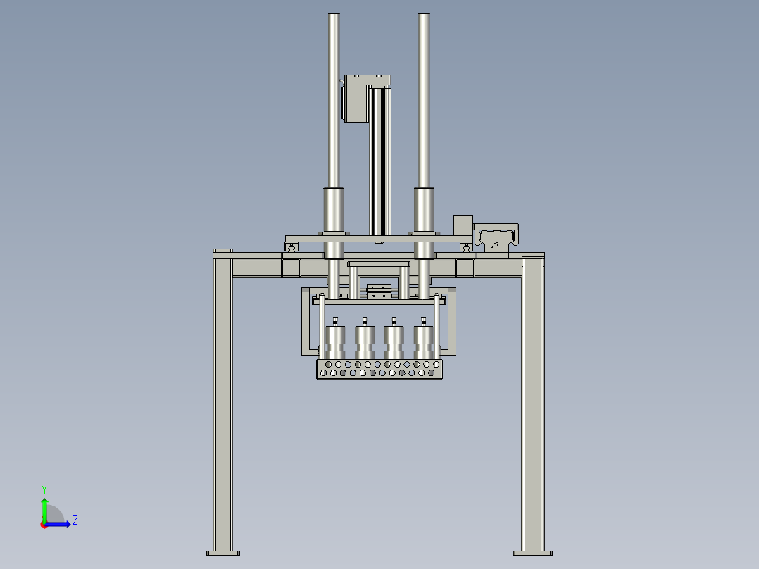 M060--qq托盘移栽模组-9523左视图