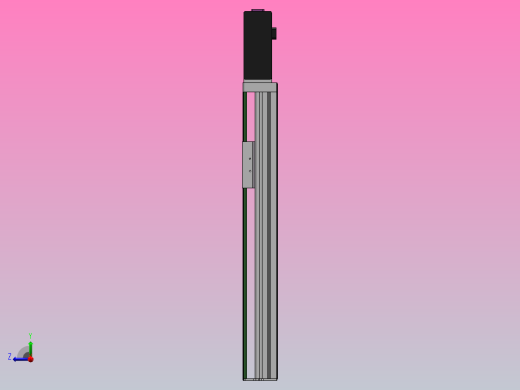 DMB65-RBCM同步带模组直线滑台（电机右后折）[DMB45-L66S300-DT100-C2D-RBCM]右视缩略图