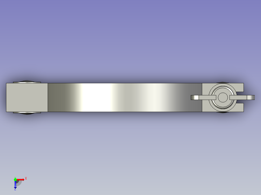 冲压卡箍119俯视图