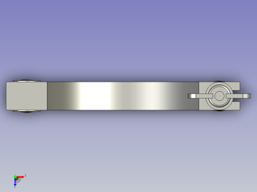 冲压卡箍119俯视缩略图
