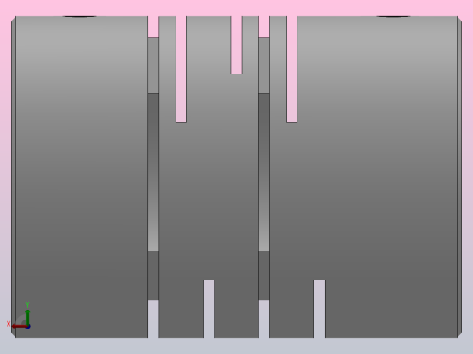 平行切缝联轴器JT[JT40-12-12]后视缩略图