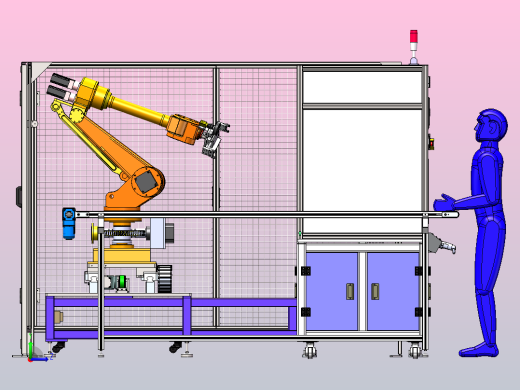 汽车接口测试设备，地轨机器人