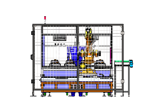 汽车接口测试设备，地轨机器人