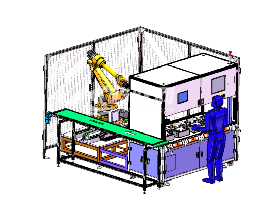 汽车接口测试设备，地轨机器人缩略图