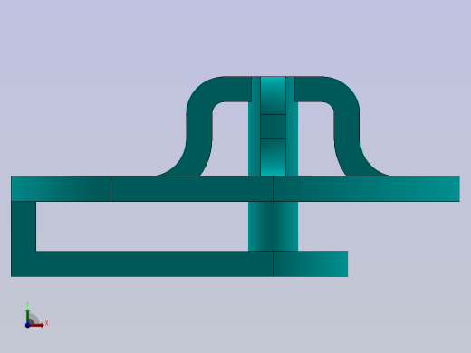 具有多功能的SOLIDWORKS实践零件前视缩略图
