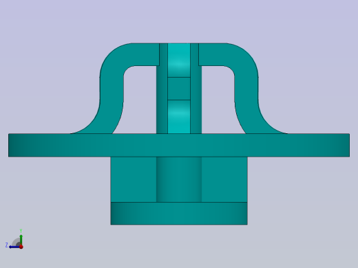 具有多功能的SOLIDWORKS实践零件右视缩略图