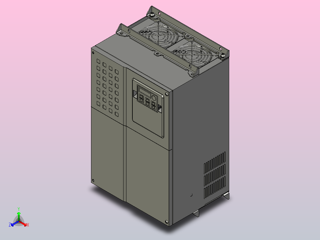 E380-37变频器主视图