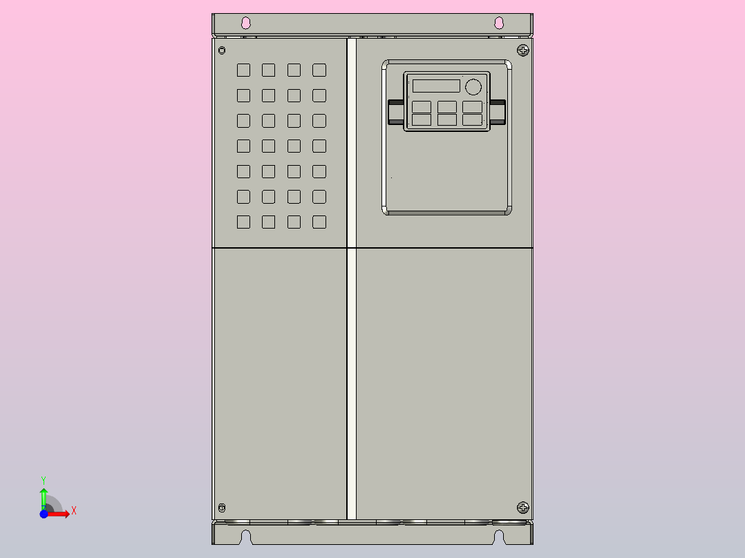 E380-37变频器前视图