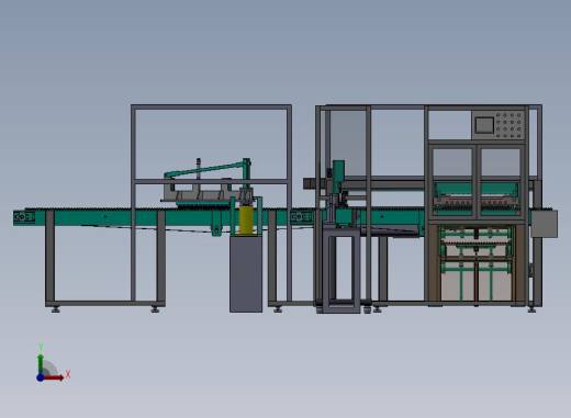 自动组装检测流水线前视缩略图