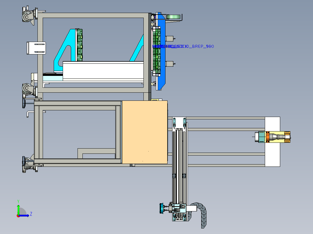 汽车后视镜电机组装机pro5.0.zip左视图