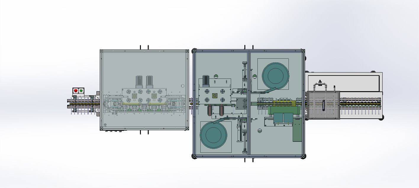 电机转子生产线3D图纸 G81 非标自动化设备3D图纸3D模型