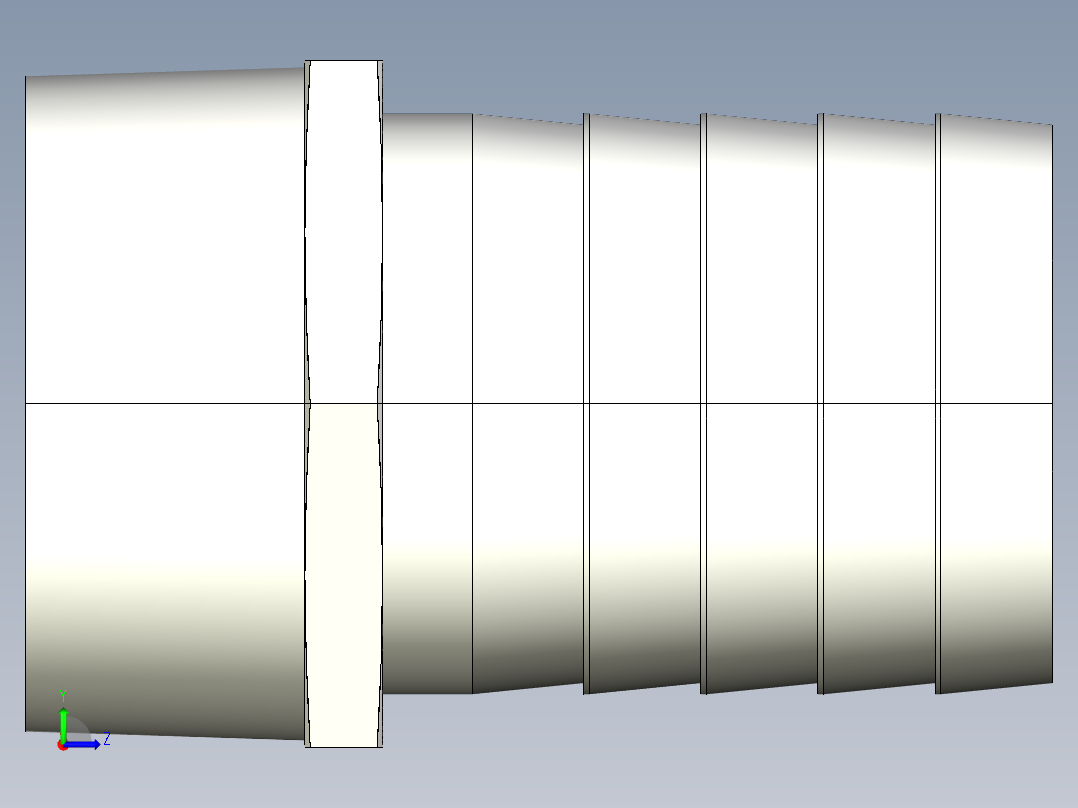 3部分通用格式模型左视图