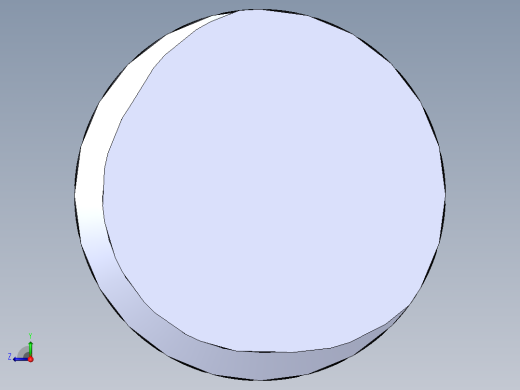 公制 （ISO） 梯形螺钉-TR20x3x200.SLDPRT右视缩略图