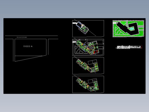 富人区的现代别墅