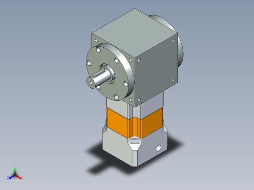 换向器PW110单轴 PGH90-L2 19-70-90-M6.stp