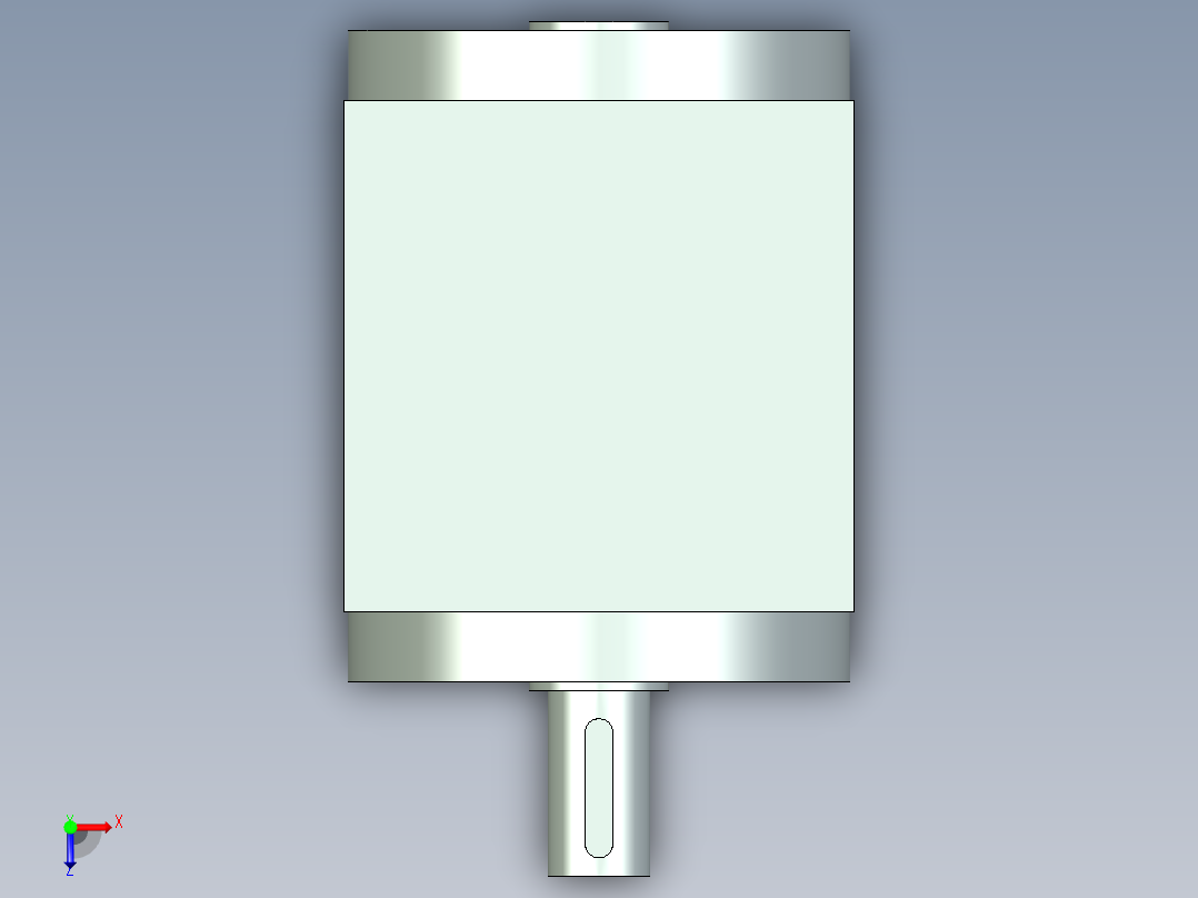 换向器PW110单轴 PGH90-L2 19-70-90-M6.stp俯视图