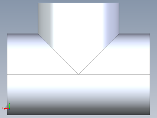 CPVC管件01-Sch80_Tee_SxSxS_9801-040_4in后视缩略图