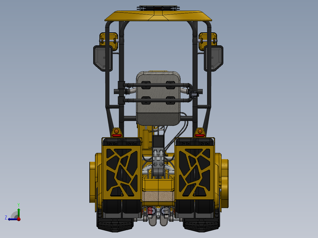 V2全地形履带工程车右视图