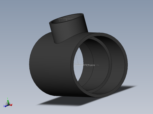 PVC管件-2x4x4_R-Tee